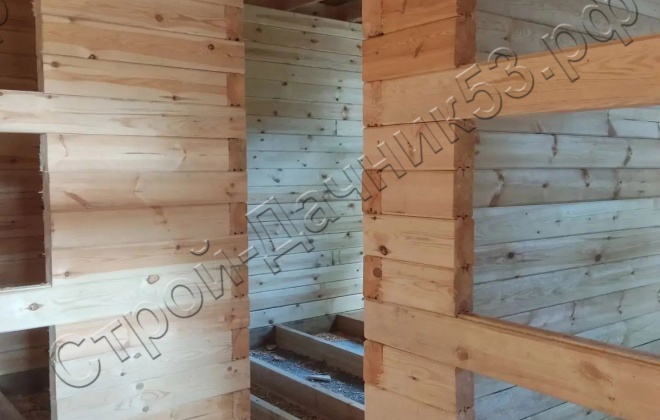 4 Брусовой дом ОД-39, 9x7.5 м, 65.3 М², Московская область, Талдомский район, СНТ «Мечта» (8)